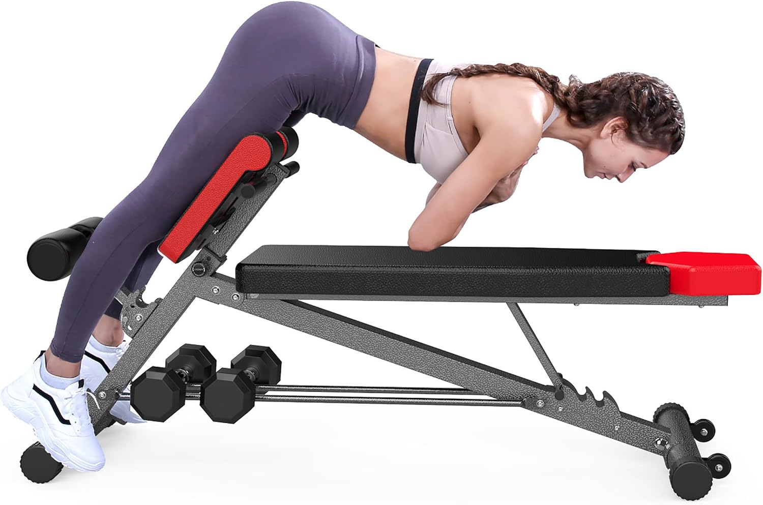 All In One Gym Home Equipment - ม้านั่งยกน้ำหนักอเนกประสงค์สำหรับการออกกำลังกายแบบครบวงจร – ม้านั่งปรับระดับได้สำหรับการออกกำลังกายที่บ้าน อุปกรณ์ฟิตเนส