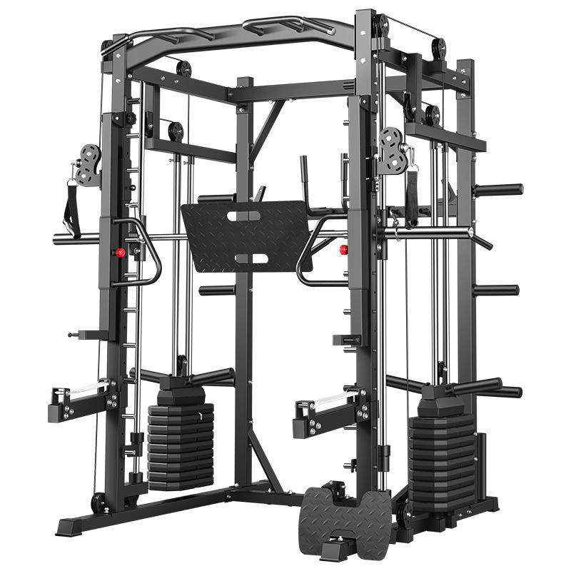 สมิธแมชชีน แร็คออกกำลังกายแบบค - Home Gym Equipment Set บทวิจารณ์และราคา