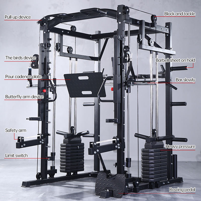 สมิธแมชชีน แร็คออกกำลังกายแบบค - Home Gym Equipment Set บทวิจารณ์และราคา