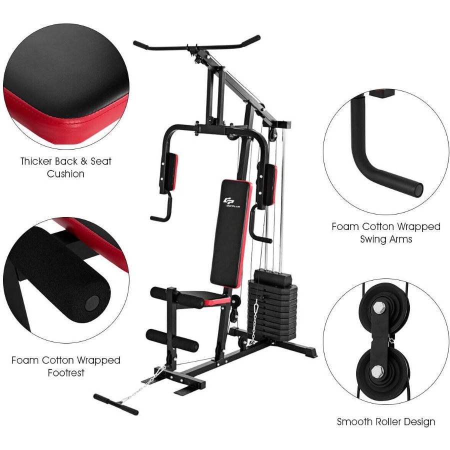ระบบออกกำลังกายแบบครบวงจรสำหรั - Leg Home Gym Workout บทวิจารณ์และราคา