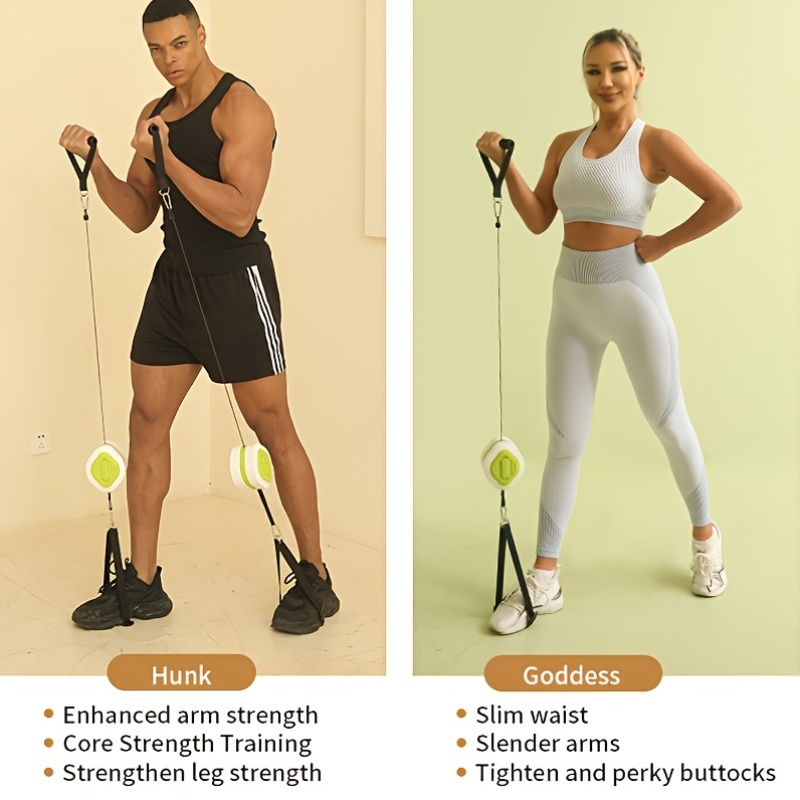 ชุดอุปกรณ์ออกกำลังกายแบบพกพาพร - Home Gym Routine บทวิจารณ์และราคา